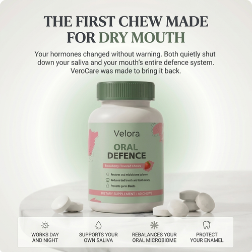 Velora Oral Defence Lozenges for Dry Mouth
