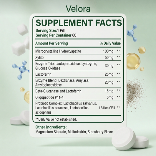 Velora Oral Defence Lozenges for Dry Mouth